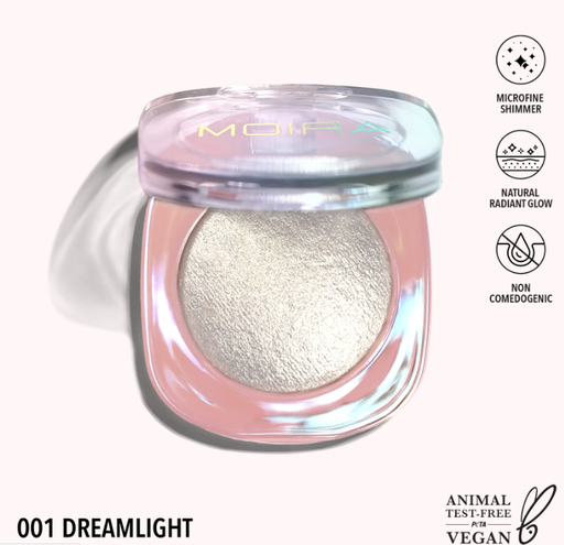 [840222308917 DHL001] MOIRA ILUMINADOR DREAMLIGHT HIGHLIGHTER 001 DREAMLITE