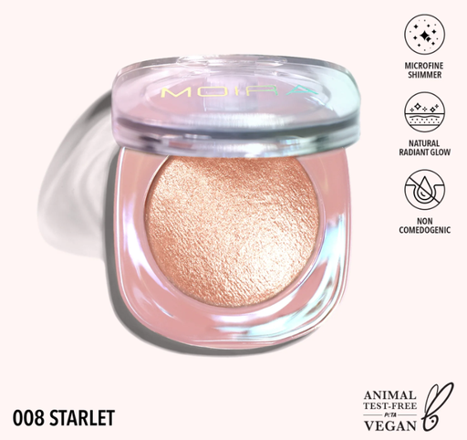 [840222308986 DHL008] MOIRA ILUMINADOR DREAMLIGHT HIGHLIGHTER 008 STARLET