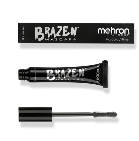 [764294501260] MEHRON MASCARA DE PESTAÑAS NEGRA BRAZEN