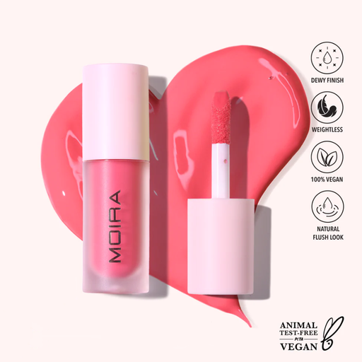 [840222306470 LLB010] MOIRA RUBOR LIQUIDO LOVE STEADY LIQUID BLUSH 010 BIGGEST FAN