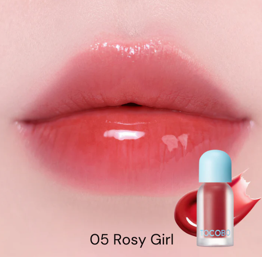 [8809835060706] TOCOBO BALSAMO LABIAL JUICY BERRY PLUMING LIP OIL 05 ROSY GIRL