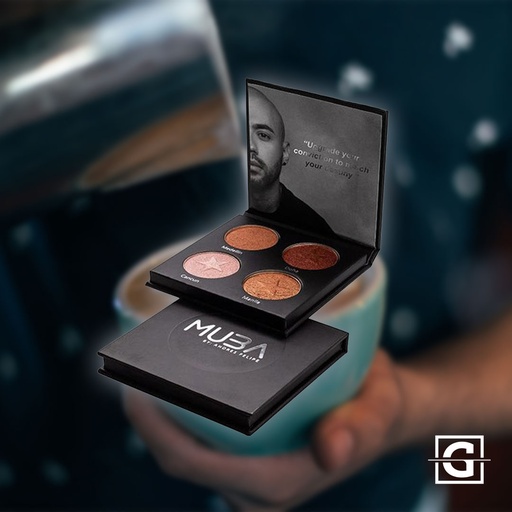 MUBA SOMBRAS EN PALETA DUO THE LAURA &amp; LUCELY