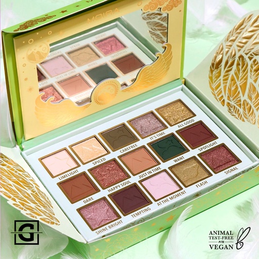 [840222302922 CLP003] MOIRA PALETA DE SOMBRAS TIME TO SHINE